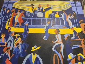 Cabaret at Train Station 