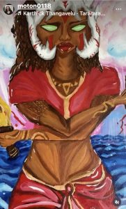 Ynaguidid  African Goddess of war and poisons