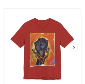 T shirt with fist
